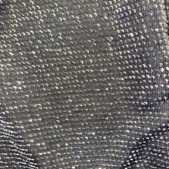 7th Ave NY&C Cold Shoulder Bell Sleeve Metallic Women's Size XS - Picture 7 of 8
